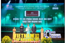 Bảo Tín Mạnh Hải khẳng định vị thế với danh hiệu Top 3 Thương hiệu hàng đầu Việt Nam 2025 & Sản phẩm dịch vụ hàng đầu Việt Nam 2025